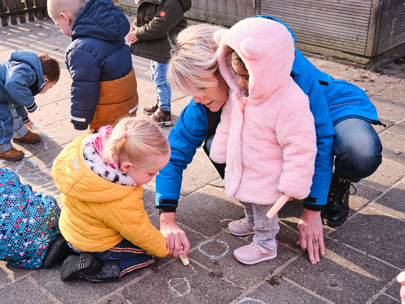 Spelenderwijs leren op het kinderdagverblijf